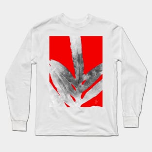 Pink Nature Inverted RED Long Sleeve T-Shirt